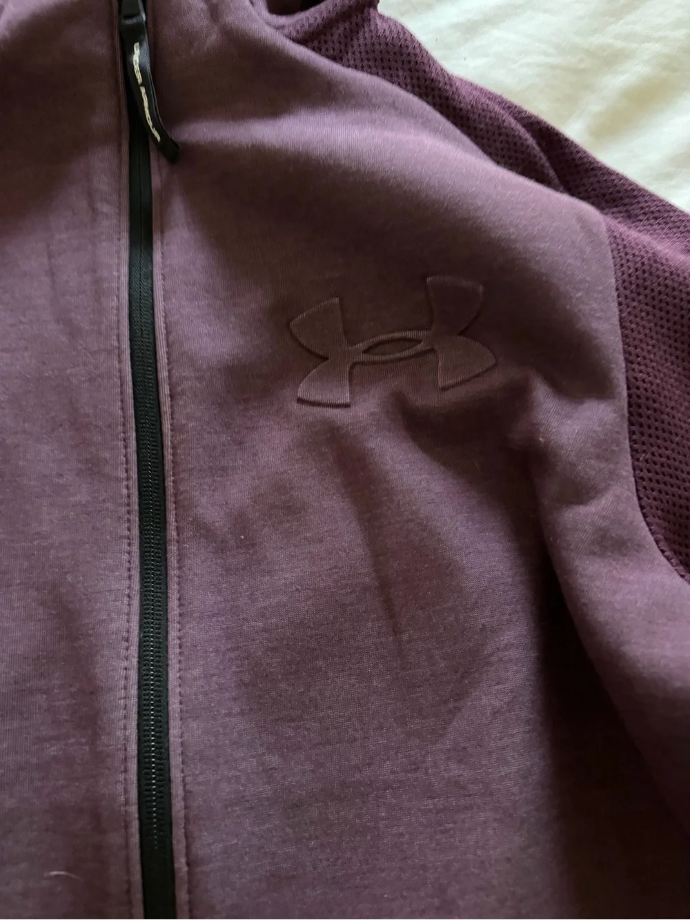 Under Armour Unstoppable Move Light Full-Zip Hoodie Kinetic Purple Medium New